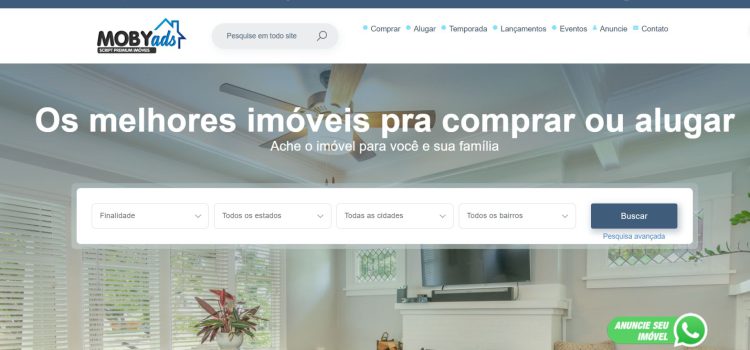 criar um portal imobiliário