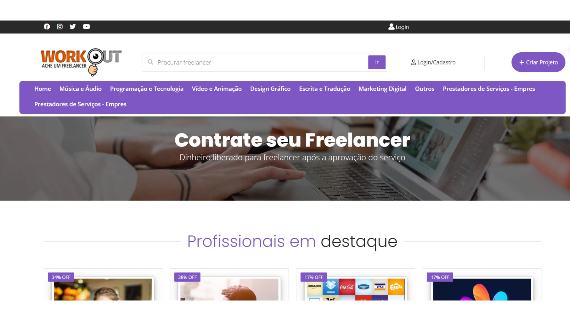 Crie um Site de Freelancers de Sucesso